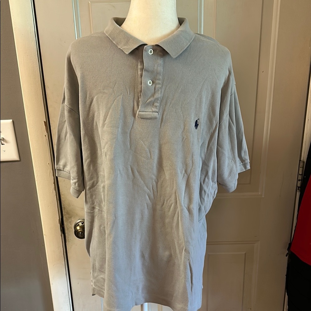 Polo by Ralph Lauren Gray Polo Shirt Classic Fit